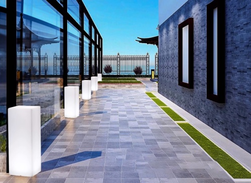 Светильник Колонна 30х30 питание от сети 220В, RGB