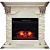 Каминокомплект Real Flame Dublin Lux (белый дуб с патиной)+Eridan 24