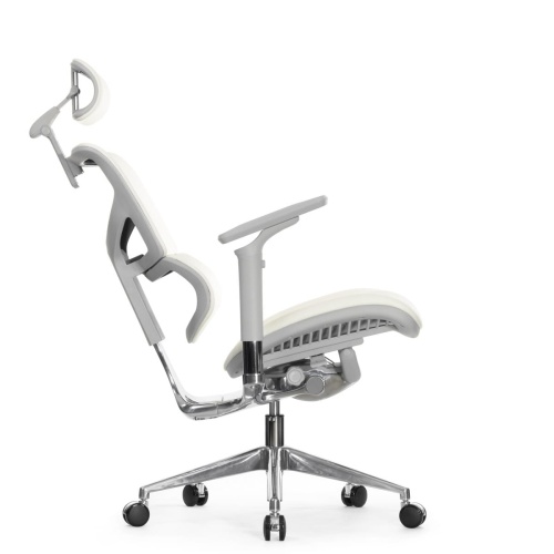 Ортопедическое кресло Falto Leather Premium Белое