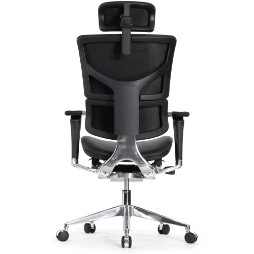 Ортопедическое кресло Falto Leather Premium Черное