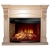 Каминокомплект InterFlame Афина (бежевый)+Panoramic 33 Quartz в Иваново