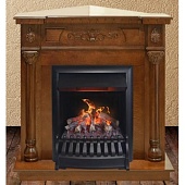 Каминокомплект Real Flame Dacota (античный дуб) угловой + Oregan 3D (Дакота)