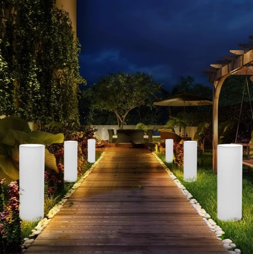 Светильник Цилиндр 40х80 питание от АКБ, RGB