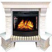 Pierre Luxe угл сланец белый под очаг Dioramic 25 FX