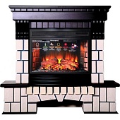 Каминокомплект InterFlame Экстер (махагон)+Panoramic 25 LED FX