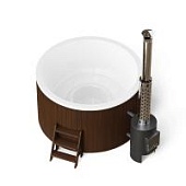 Купель круглая с подогревом PolarSpa COMFORT HOT 195 Термоясень
