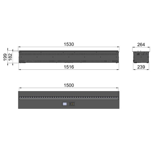 Электроочаг Schönes Feuer 3D FireLine 1500 RGB в Иваново