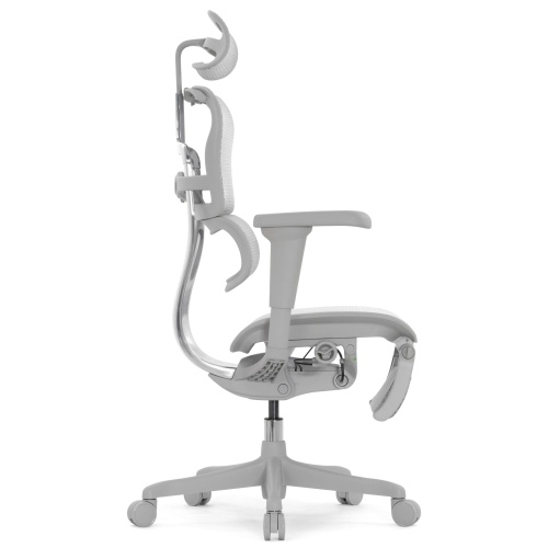 Ортопедическое кресло Falto Ergohuman 2 Ultra Footrest Серое