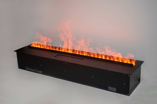 Электроочаг Schönes Feuer 3D FireLine 1000 Pro со стальной крышкой в Иваново