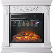 Каминокомплект InterFlame Берта ЛЮКС (белый)+Foton 23 (Берта+Фотон 23)