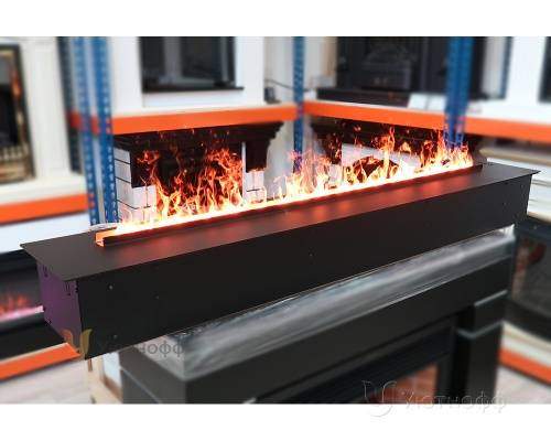 3D электроочаг Real Flame Line-S 150 3D Matte Black в Иваново