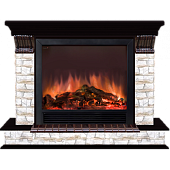 Каминокомплект Glenrich Панорама Алтай Sharm 39 (венге)+Sharm 39 BL