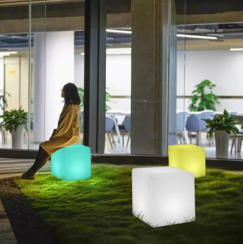 Светильник Куб 20 питание от сети 220В, RGB