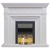 Каминокомплект Dimplex Alexandria (белый дуб)+Geneva Log