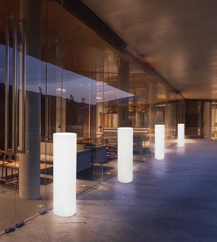 Светильник Цилиндр 30х75 питание от 220В, RGB