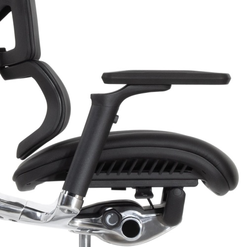 Ортопедическое кресло Falto Leather Premium Черное