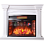 Каминокомплект InterFlame Афина (белый)+Panoramic 33 Led FX QZ