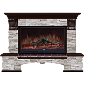 Каминокомплект Glenrich Бостон Мисхор 86 (дуб)+Premier S86